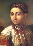 Vasily Tropinin Girl from Podillya, Germany oil painting artist